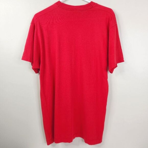 Vintage Fruit Of The Loom Short Sleeve Single Stitch Pocket Tee Large - Picture 2 of 8